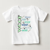 T-shirt Pour Bébé WOOF & WOOF With Pws Toddler Tee (Devant)