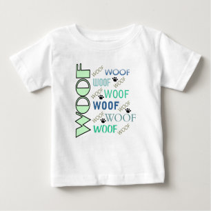 T-shirt Pour Bébé WOOF & WOOF With Pws Toddler Tee
