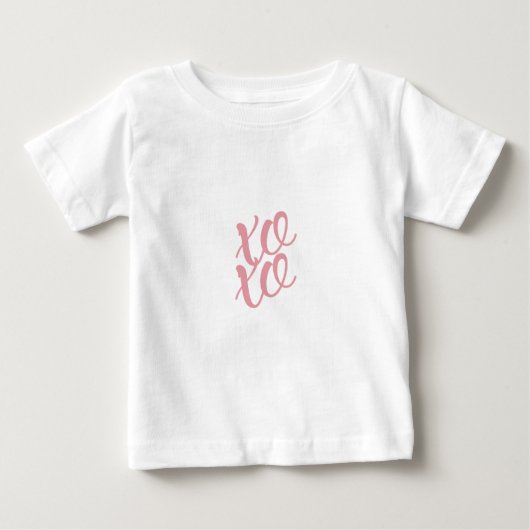 T-shirt Pour Bébé xoxo (Devant)