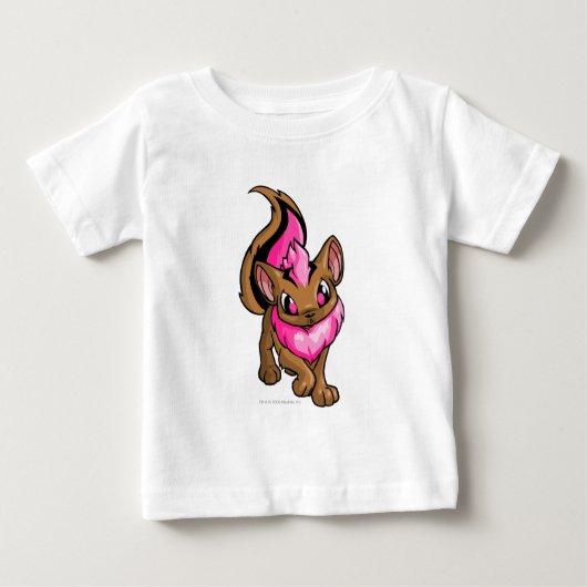 T-shirt Pour Bébé Xweetok rose (Devant)