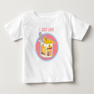 T-shirt Pour Bébé Yaourt de Passionfruit