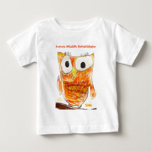 T-shirt Pour Bébé YAP | Chouette du concepteur personnalisé | Youth  (Devant)