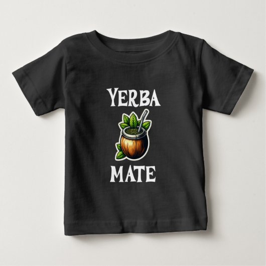 T-shirt Pour Bébé Yerba Mate (Devant)
