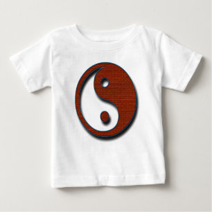 T-shirt Pour Bébé Yin Yang par Shirley Taylor