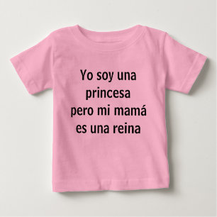 T-shirt Pour Bébé yo soy una princesa