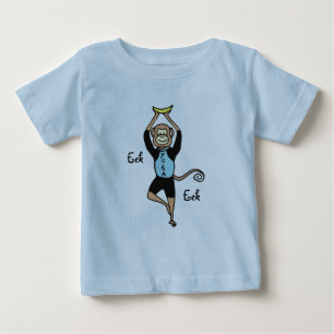 T-shirt Pour Bébé Yoga Monkey - Vêtements pour bébés