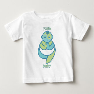 T-shirt Pour Bébé Yoga Speak Baby : Pose Arbre Yoga Baby