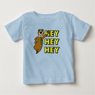 T-shirt Pour Bébé Yogi Bear Hey Hey Hey