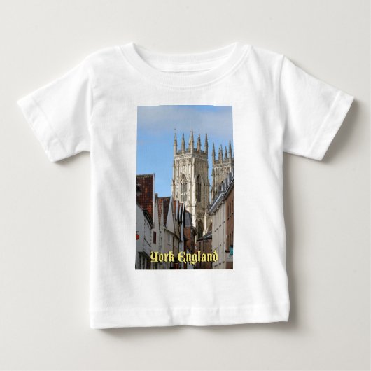T-shirt Pour Bébé York Minster (Devant)