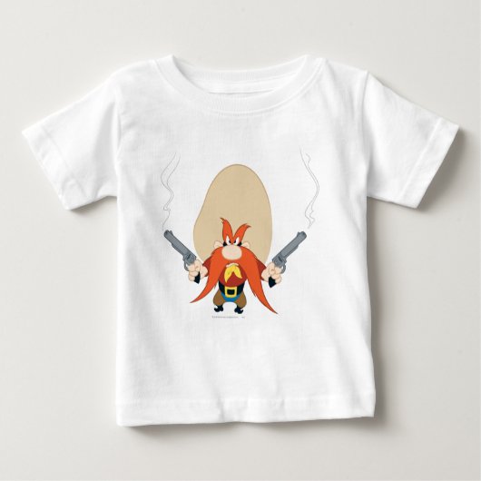 T-shirt Pour Bébé Yosemite Sam Back Off (Devant)