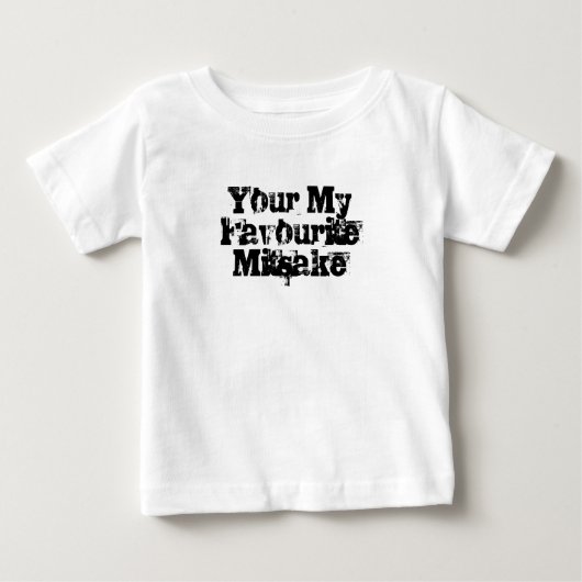 T-shirt Pour Bébé Your My Favourite Mitsake (Devant)