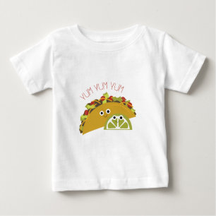 T-shirt Pour Bébé Yum Yum taco