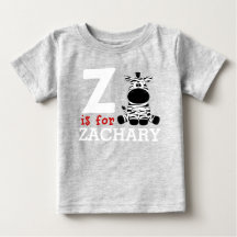 Z est pour Zachary & Kids Nom personnalisé