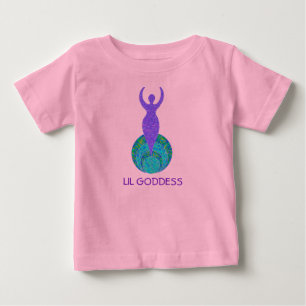 T-shirt Pour Bébé Z Lil Goddess Enfant bébé bébé bébé Tee - shirt bé