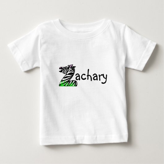 T-shirt Pour Bébé Zachary (Devant)
