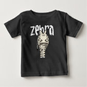 T-shirt Pour Bébé Zèbre (Devant)