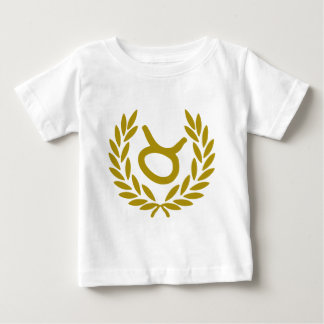 T-shirt Pour Bébé zodiaque-Taureau-laurier