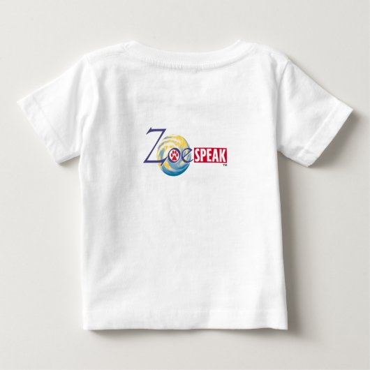 T-shirt Pour Bébé ZoeSPEAK - LULLY est né en Italie. (Dos)