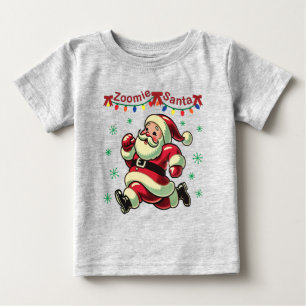 T-shirt Pour Bébé Zoomie Père Noël Noël