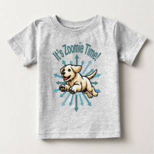 T-shirt Pour Bébé Zoomie Time Golden Lab
