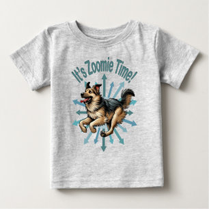 T-shirt Pour Bébé Zoomie Time Large Mutt