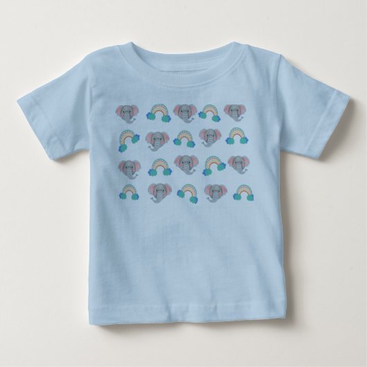 T-shirt pour bébés au design adorable. (Devant)