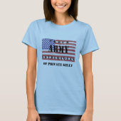 T-shirt pour belle-mère fière de l'armée (Devant)