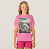 T-shirt pour belles filles (Devant entier)