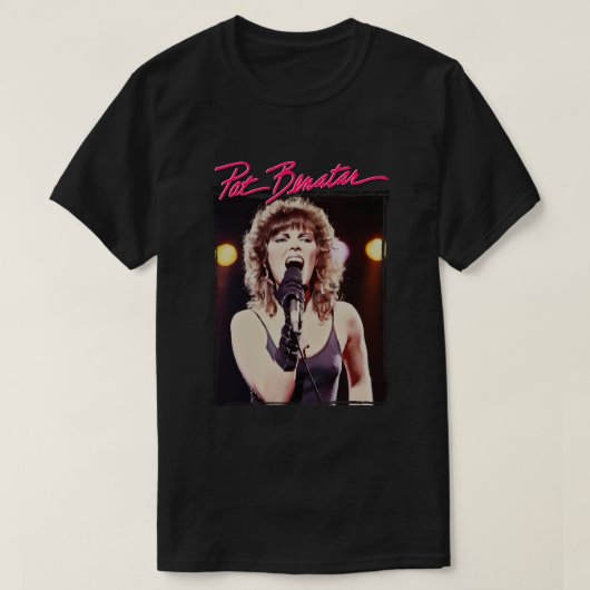 T-shirt Pour Cadeaux Femmes Benatar Chanteuse Classique T- (Design devant)
