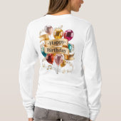 T-Shirt pour Célébration d'Anniversaire (Dos)