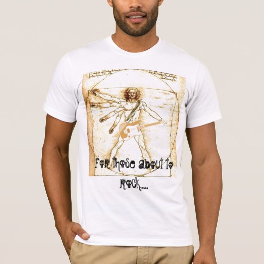 T-shirt pour ceux environ à la roche (Devant)