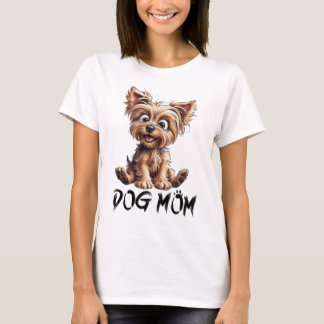 T-shirt Pour chaque maman de chien : adorable Yorkie