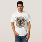 T-shirt pour chat Tonkinais (Devant entier)
