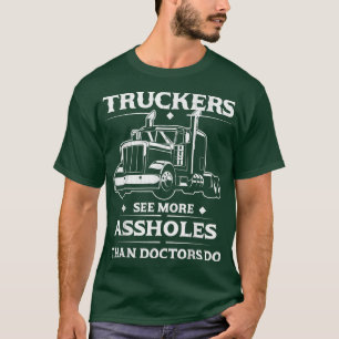 T-shirt pour chauffeur de camion vintage mécanicie