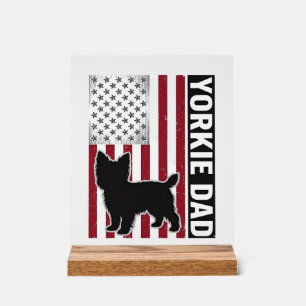 T-shirt pour chien avec gravure vintage patriotiqu