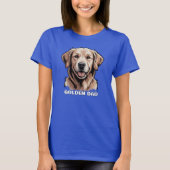 T-Shirt pour chien d'or Retriever - Gi personnalis (Devant)