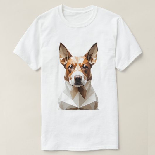 T-shirt pour chien géométrique (Design devant)