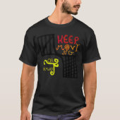 T-shirt pour continuer à avancer (Devant)