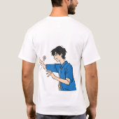 T-Shirt pour couple (Dos)