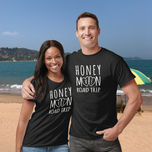 T-Shirt pour couples assortis pour voyage de noces