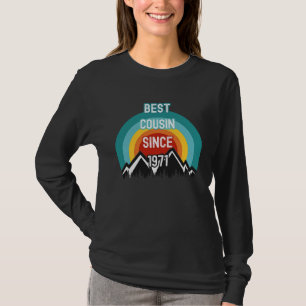 T-shirt Pour Cousin Meilleur Cousin Depuis 1971