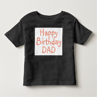 T-shirt pour DAD heureux anniversaire
