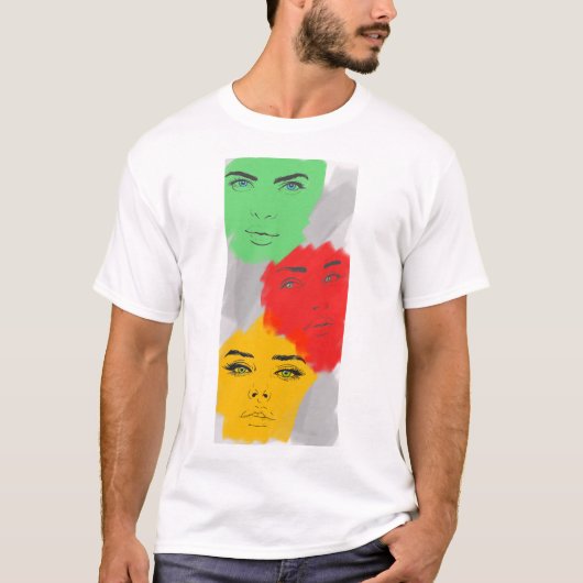 T-shirt pour dames (Devant)