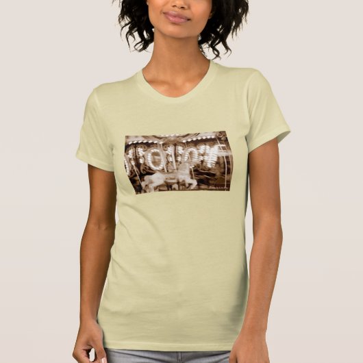 T-shirt pour dames Astroland Carousel (Devant)