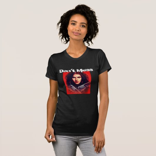T-shirt pour dames hors-la-loi, ne manquez pas les (Devant entier)
