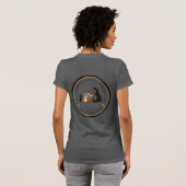 T-Shirt pour dames Imagination & Intuition entrent (Dos entier)