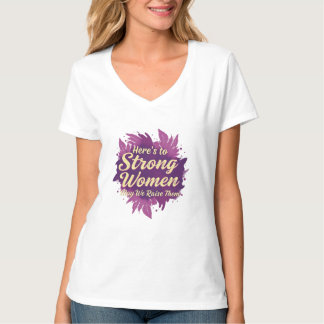 T-shirt Pour des femmes fortes