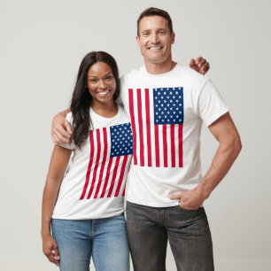 T-shirt pour drapeau américain