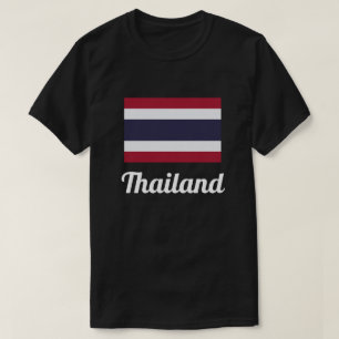 T-shirt pour drapeau de la Thaïlande de base