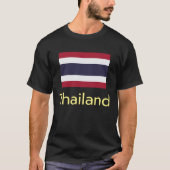 T-shirt pour drapeau de la Thaïlande de base (Devant)